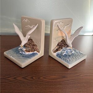 Seagull Ceramic Bookends Harod's Ft Lauderdale